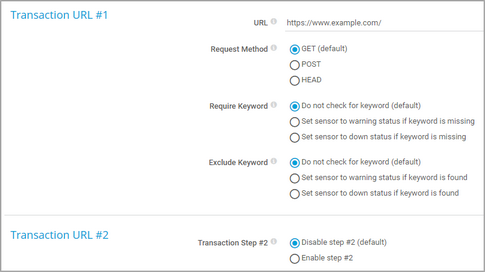 Transaction URL #x